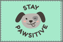 Load image into Gallery viewer, Stay Pawsitive Double-Sided Flag - Cute Dog Theme for Pet Lovers