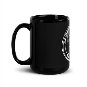 Lakemoor Diner Black Glossy Mug