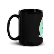 Load image into Gallery viewer, Slumber Pawties Black Glossy Mug