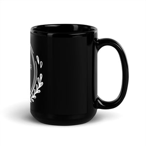 Lakemoor Diner Black Glossy Mug