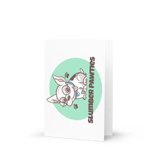 Load image into Gallery viewer, Slumber Pawties Greeting Card