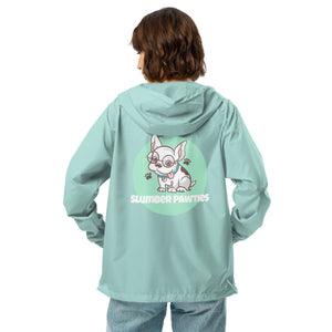 Slumber Pawties Unisex Lightweight Zip Up Windbreaker