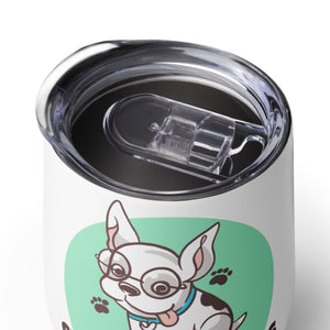 Slumber Pawties Wine Tumbler