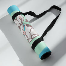 Load image into Gallery viewer, Slumber Pawties Teal Yoga Mat