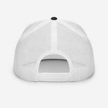 Load image into Gallery viewer, IDGAF Retro Trucker Hat [white embroidery]