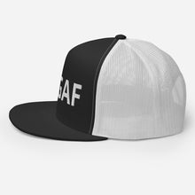 Load image into Gallery viewer, IDGAF Retro Trucker Hat [white embroidery]