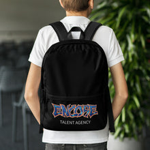 Load image into Gallery viewer, ENCORE Talent Agency Black Backpack