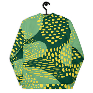 Green Dot Unisex Bomber Jacket