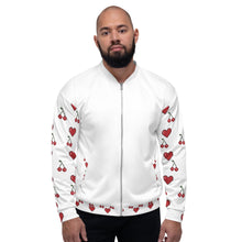 Load image into Gallery viewer, Live On The Edge Unisex Bomber Jacket