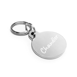 Chandler Engraved Key Chain/Pet ID Tag