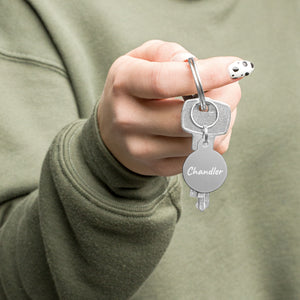 Chandler Engraved Key Chain/Pet ID Tag