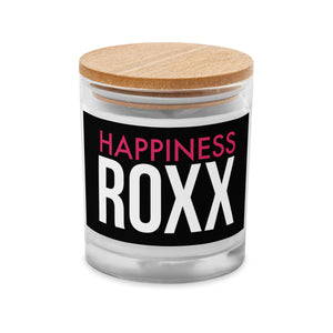 Happiness Roxx Glass Candle