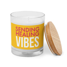 Load image into Gallery viewer, Sending Healing Vibes Glass jar Candle