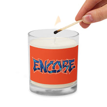 Load image into Gallery viewer, Encore Orange Glass Jar Soy Wax Candle