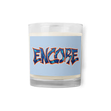 Load image into Gallery viewer, Encore Sky Blue Glass Jar Soy Wax Candle