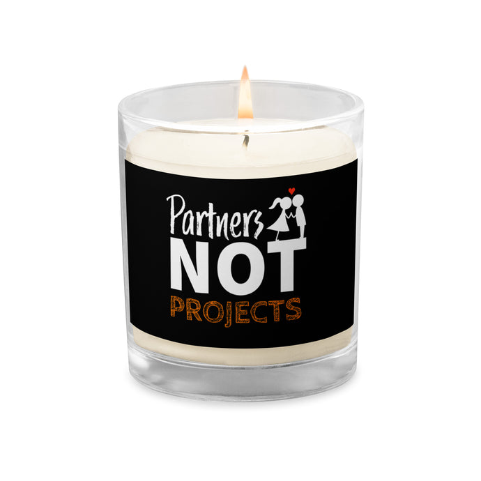 Partners Not Projects Glass Jar Soy Wax Candle