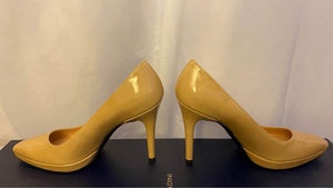 Beige Designer High Heel Shoes Size 6