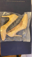 Load image into Gallery viewer, Beige Designer High Heel Shoes Size 6