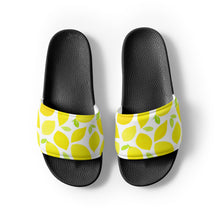 Load image into Gallery viewer, Summer Lemons Men’s Slides