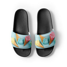 Load image into Gallery viewer, Ice Cream Cones  Men’s Slides