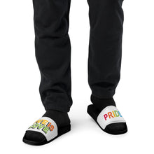 Load image into Gallery viewer, Love Is Love Pride Men’s Slides