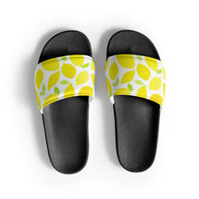 Load image into Gallery viewer, Summer Lemons Men’s Slides