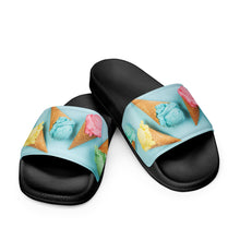 Load image into Gallery viewer, Ice Cream Cones  Men’s Slides