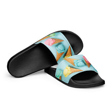 Load image into Gallery viewer, Ice Cream Cones  Men’s Slides