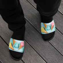 Load image into Gallery viewer, Ice Cream Cones  Men’s Slides