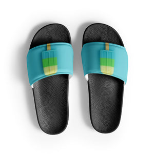 Popsicle Blue Men’s Slides