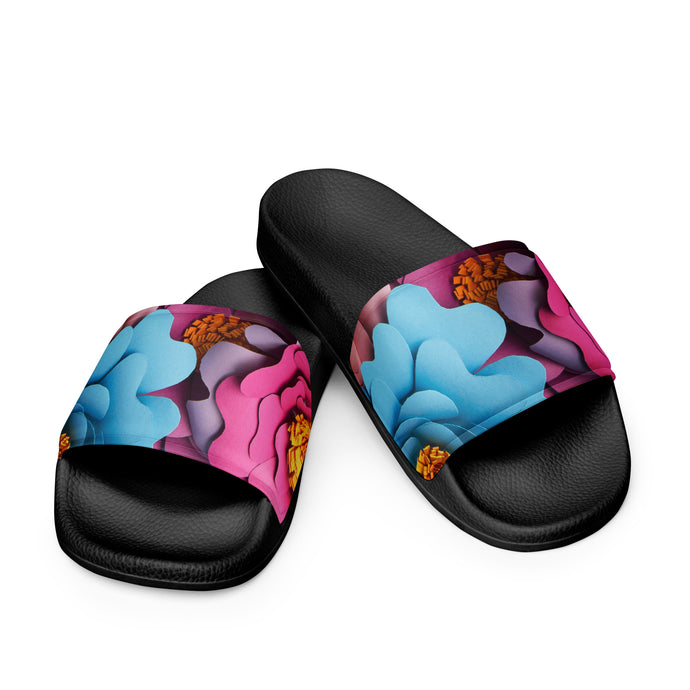 Deep Floral Men’s Slides