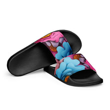 Load image into Gallery viewer, Deep Floral Men’s Slides