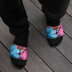 Deep Floral Men’s Slides