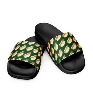 Hot Dogs Dark Green Men’s Slides