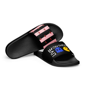 Live On The Edge Cherries Men’s Slides