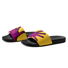 Load image into Gallery viewer, Purple Awareness Hands Men’s Slides