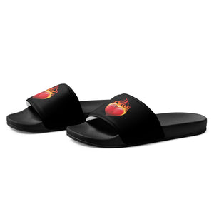 Flaming Heart Men’s Slides