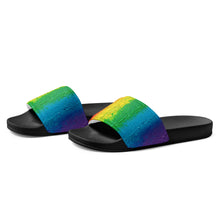 Load image into Gallery viewer, Rainbow Men’s Slides