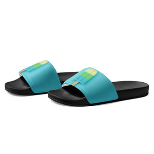 Popsicle Blue Men’s Slides