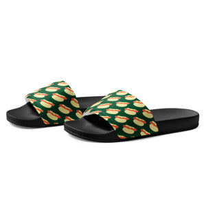 Hot Dogs Dark Green Men’s Slides