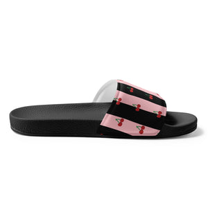 Live On The Edge Cherries Men’s Slides