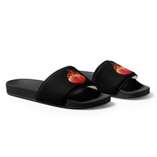 Load image into Gallery viewer, Flaming Heart Men’s Slides