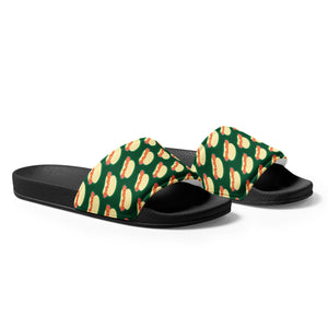 Hot Dogs Dark Green Men’s Slides