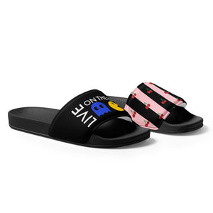 Live On The Edge Cherries Men’s Slides