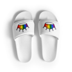 Rainbow Crown Men’s Slides