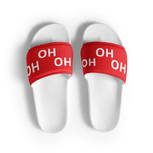 Load image into Gallery viewer, HO HO HO Red Men’s Slides