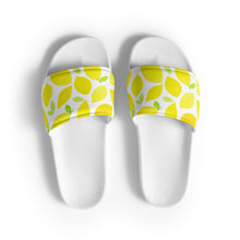 Load image into Gallery viewer, Summer Lemons Men’s Slides