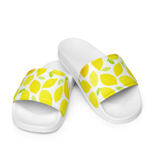 Load image into Gallery viewer, Summer Lemons Men’s Slides