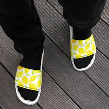 Load image into Gallery viewer, Summer Lemons Men’s Slides