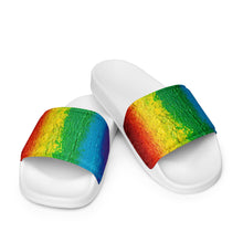 Load image into Gallery viewer, Rainbow Men’s Slides